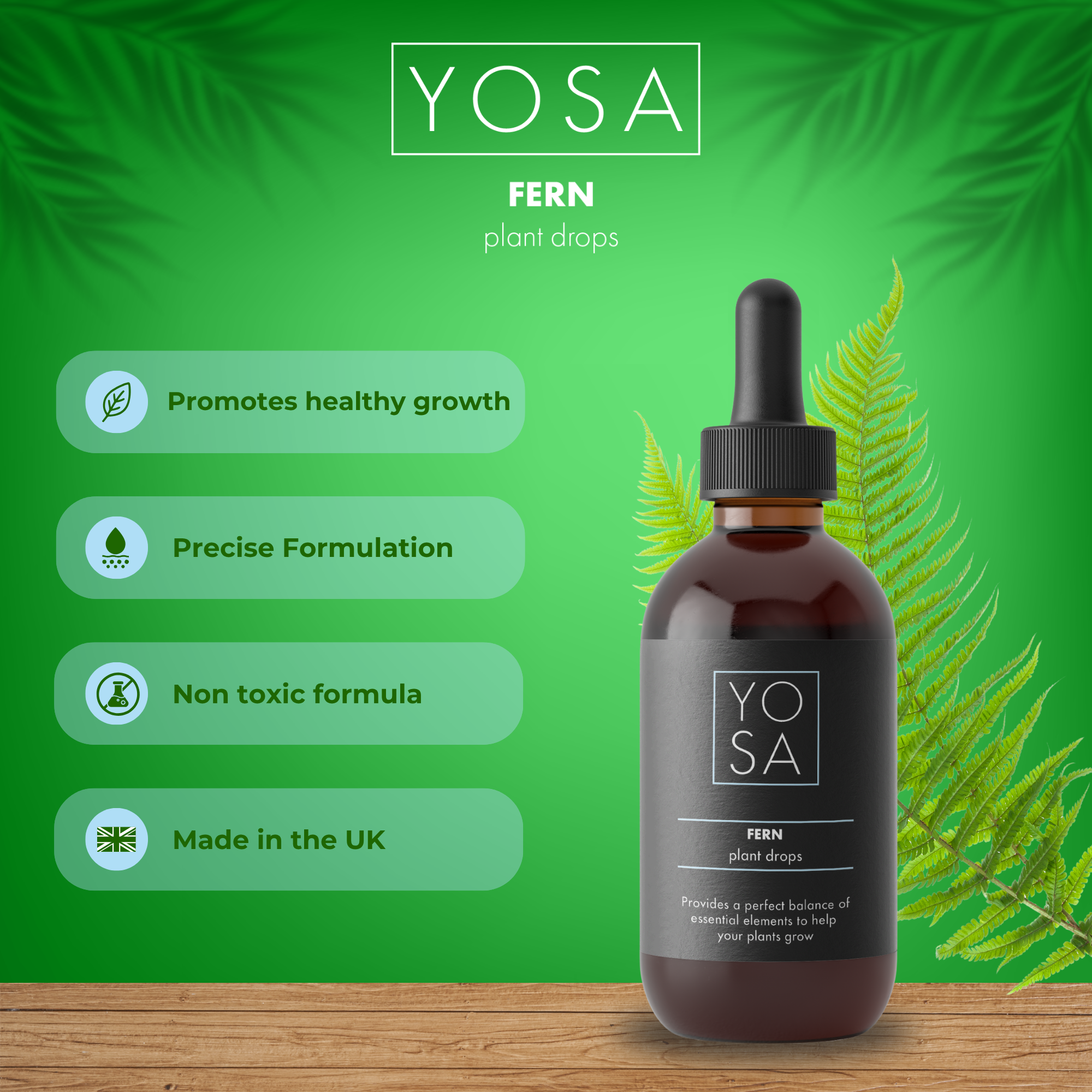 YOSA Fern Plant Drops
